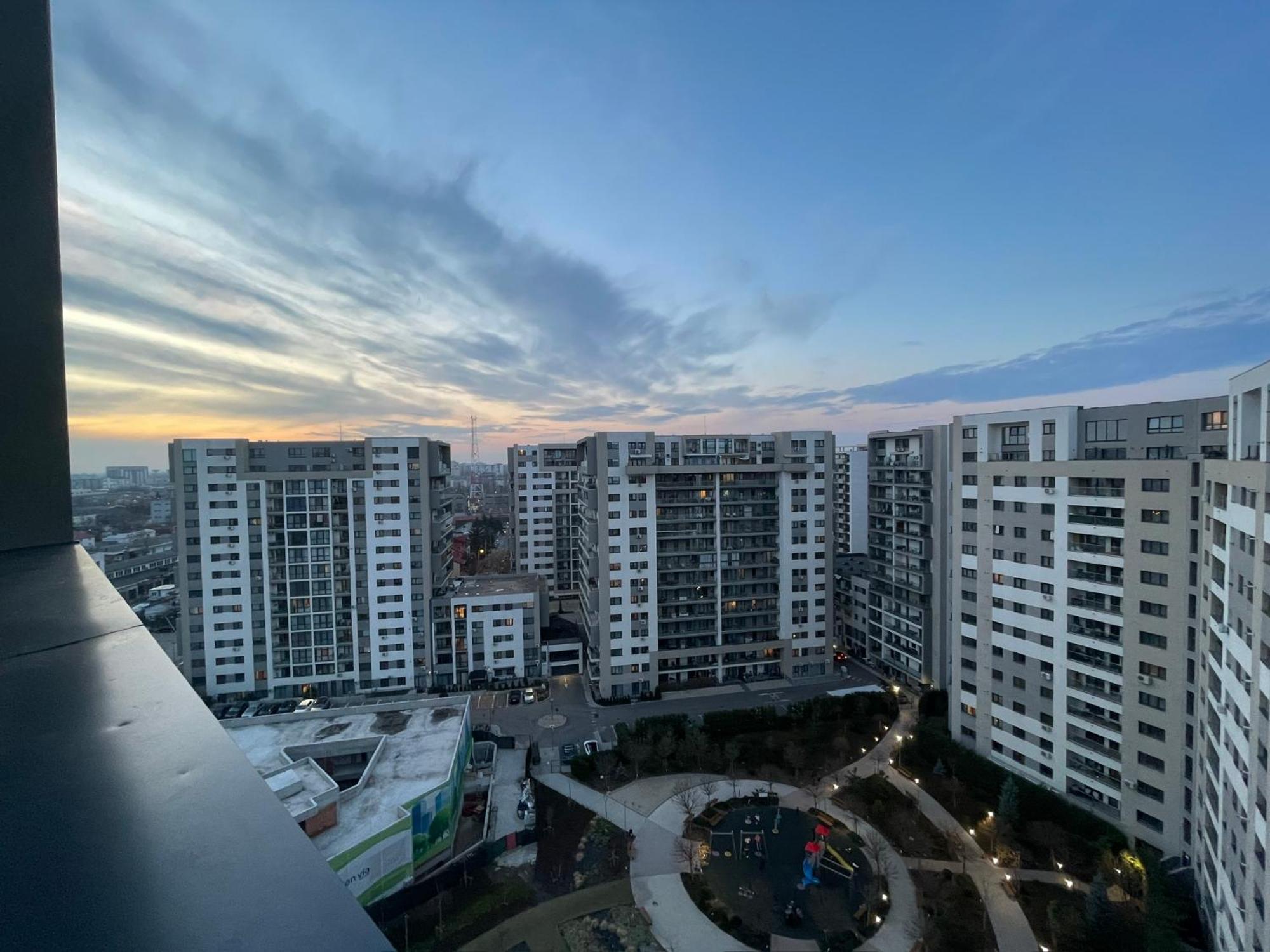 Penthouse View - Granvia Park Apartment Bucureşti Exterior foto