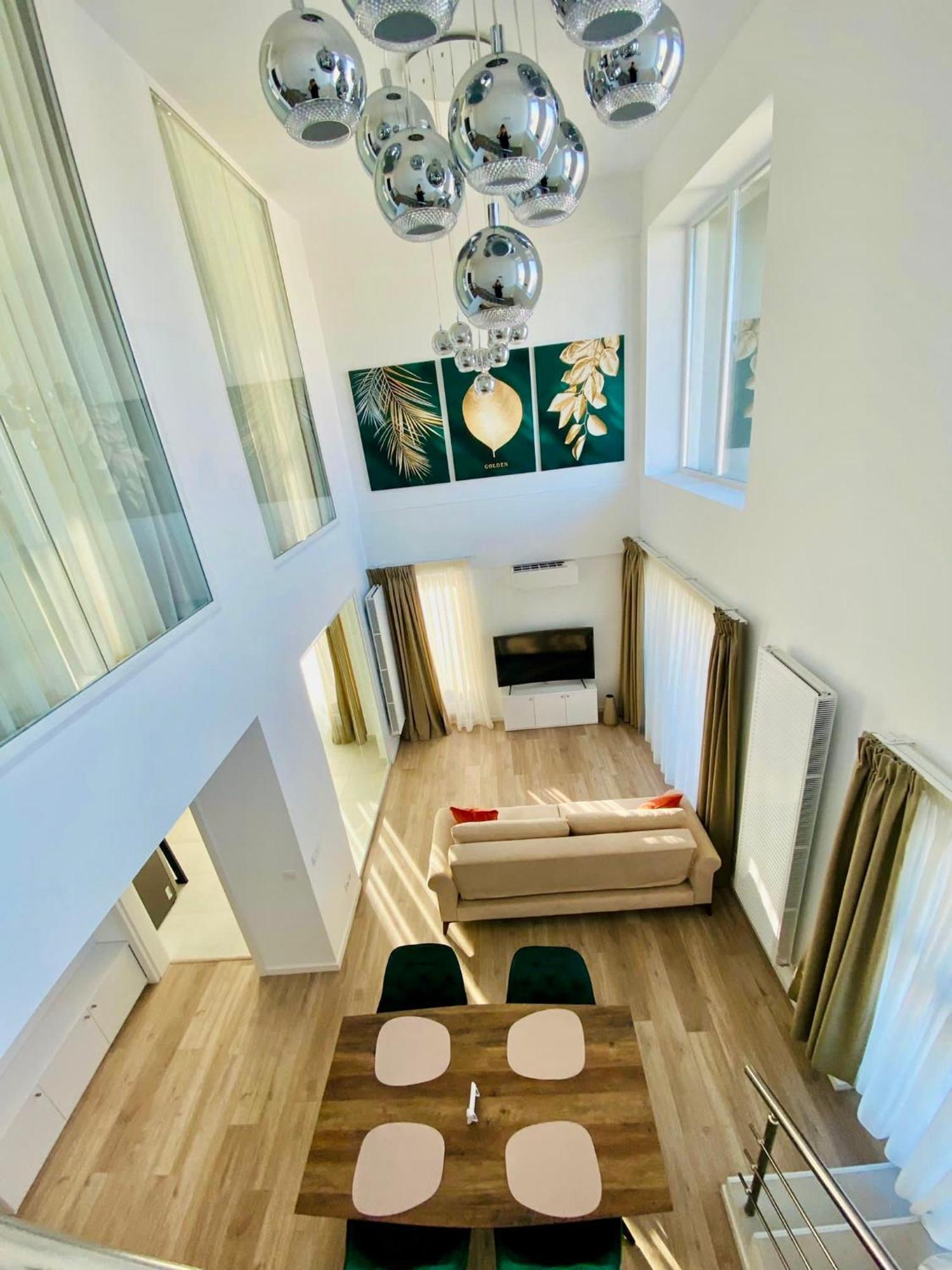 Penthouse View - Granvia Park Apartment Bucureşti Exterior foto