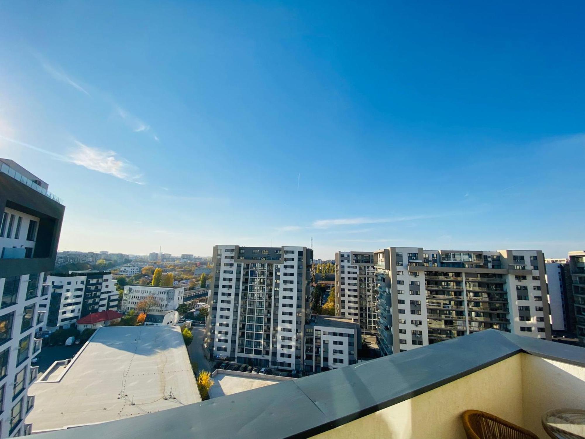 Penthouse View - Granvia Park Apartment Bucureşti Exterior foto
