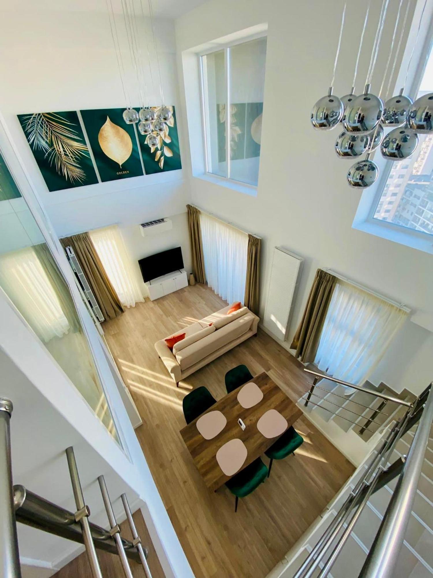 Penthouse View - Granvia Park Apartment Bucureşti Exterior foto